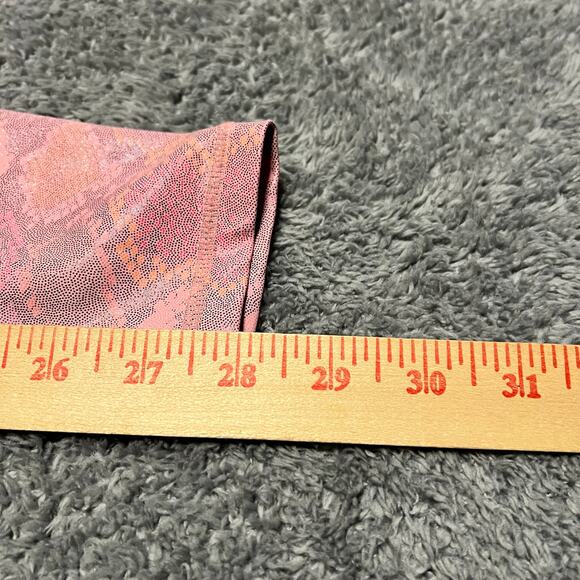 Zyia Active Leggings Womens 6-8 Pink Snake Print Ankle Pants - Picture 8 of 8